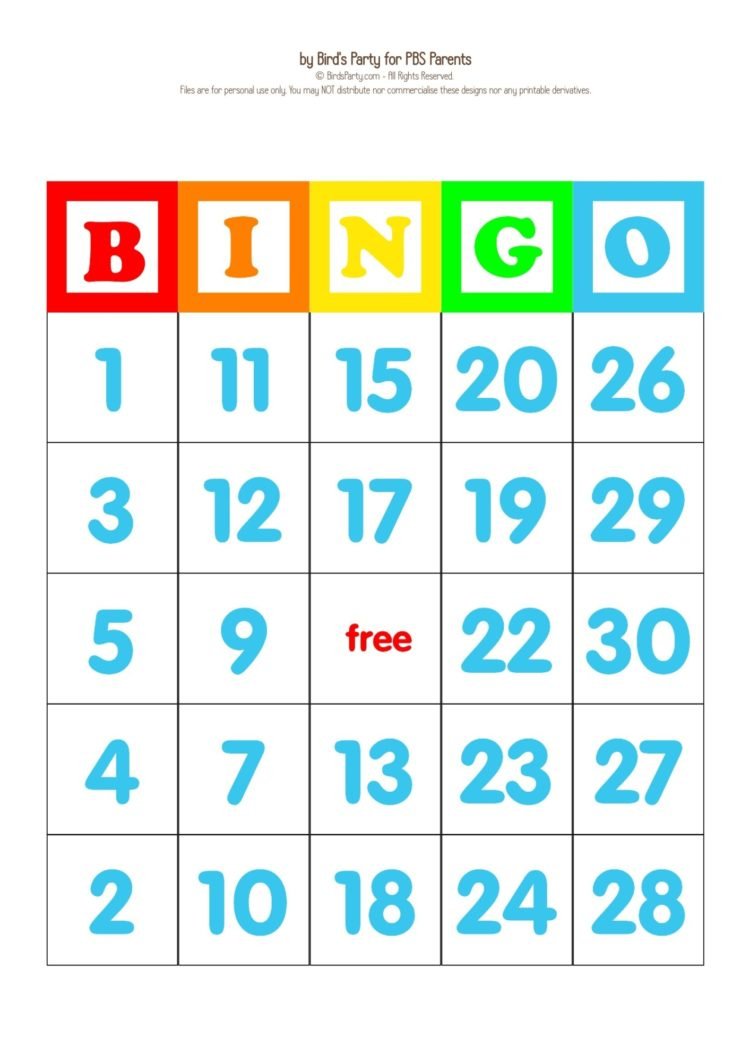 Abcs &amp;amp; 123S Bingo Cards | Kids Coloring Pages | Pbs Kids For Parents throughout Free Printable Bingo Cards With Numbers