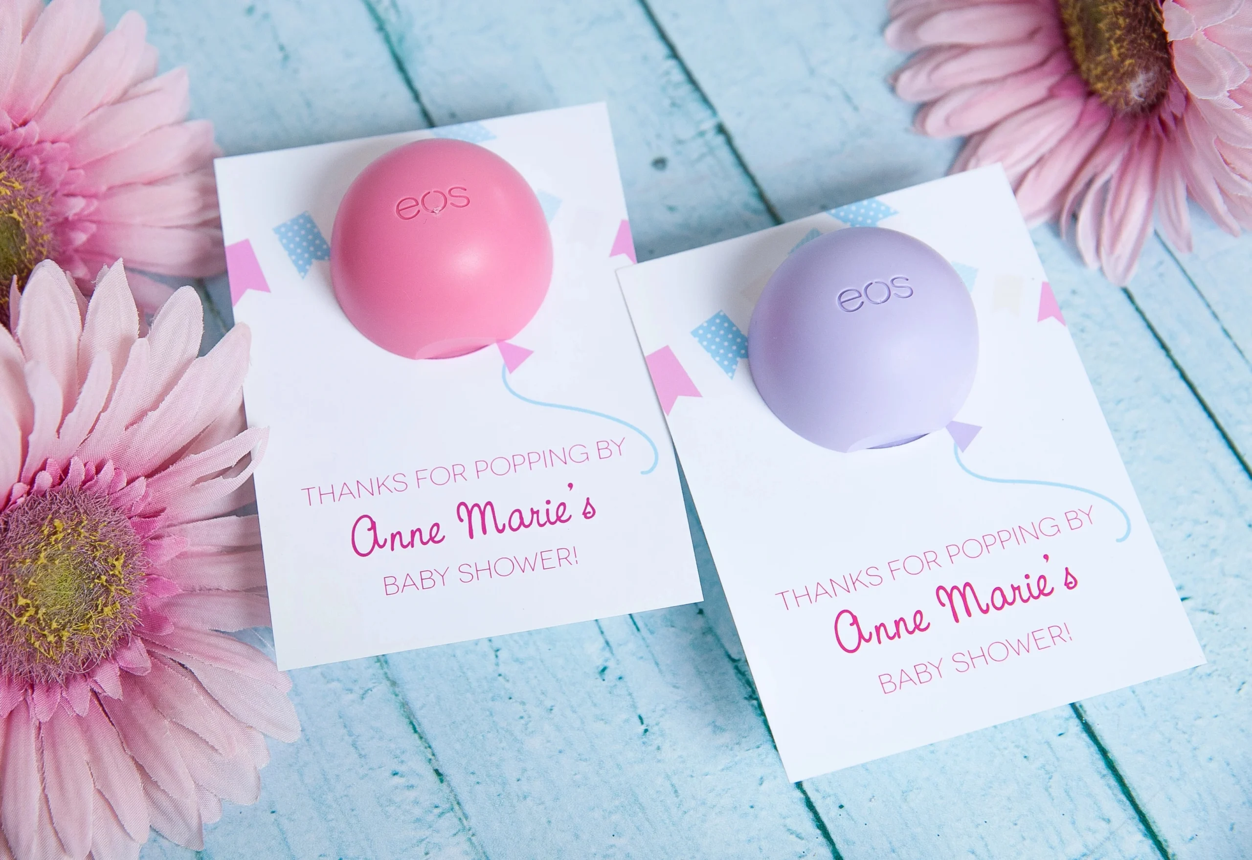 About To Pop Baby Shower Favor - Project Nursery with Free Printable Eos Baby Shower Template