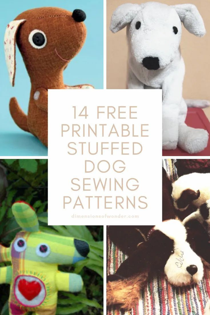 Adorable Dog Sewing Patterns (Free, Printable) | Dog Sewing inside Dog Sewing Patterns Free Printable