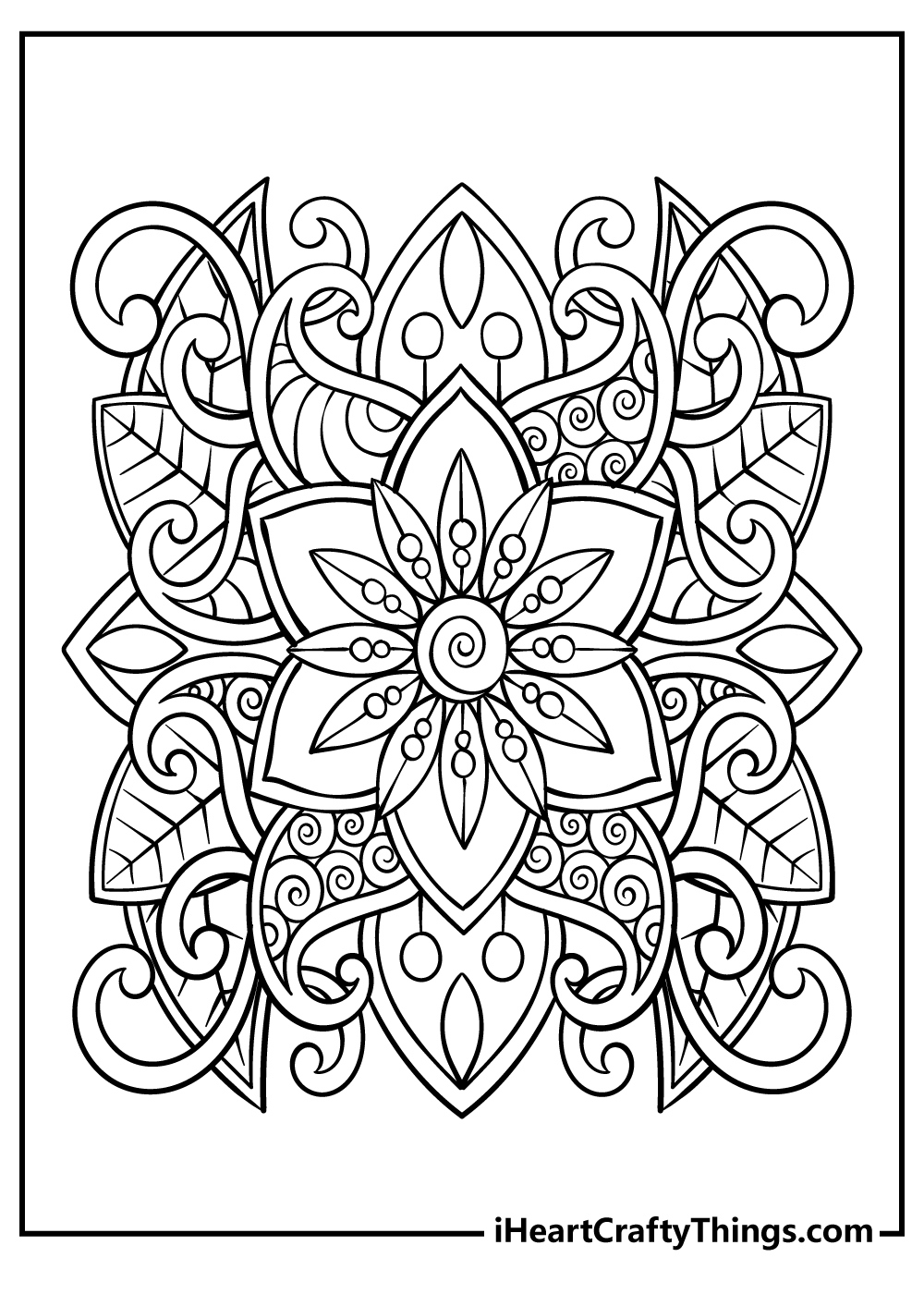 Adult Coloring Pages Updated 2024 (100% Free Printables) with Free Printable Coloring Designs for Adults