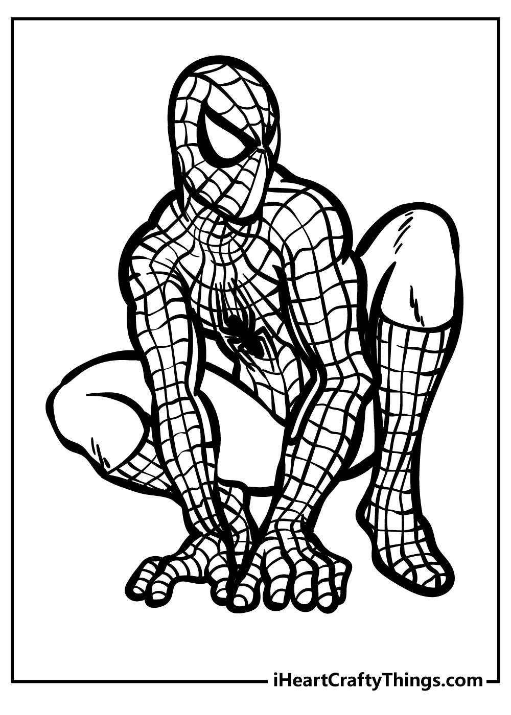 All New Spiderman Coloring Pages 2024 (100% Free Printables) within Free Printable Spiderman Coloring Pages