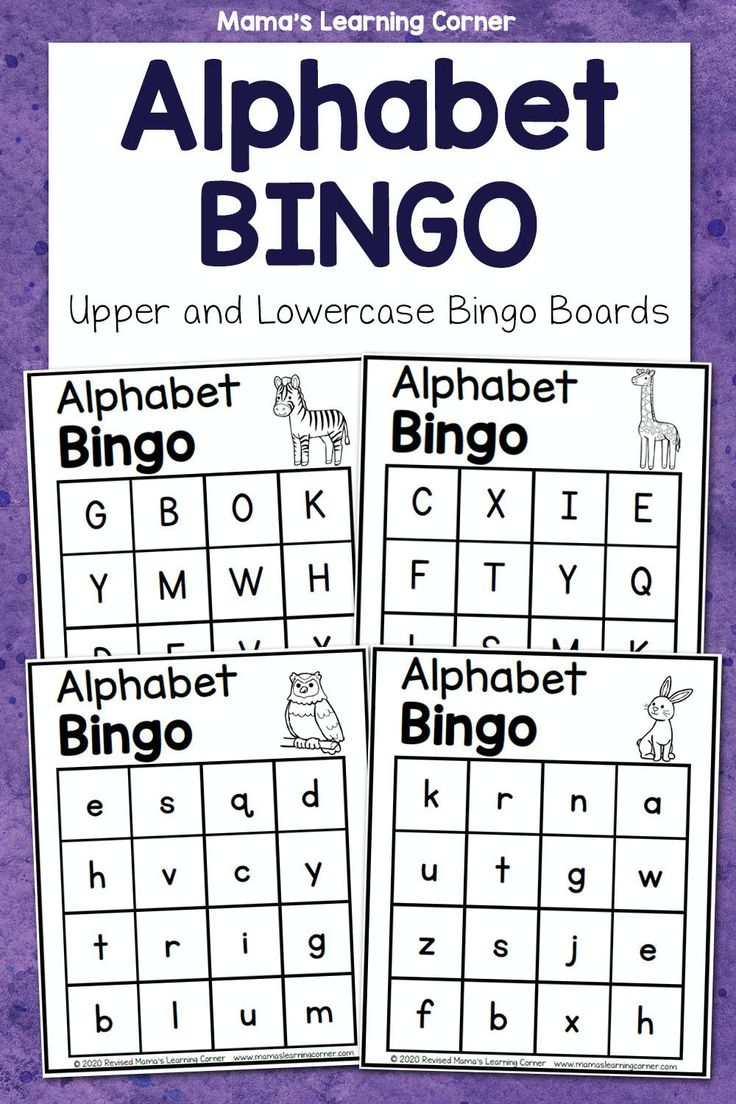 Alphabet Bingo | Alphabet Bingo, Alphabet Phonics, Alphabet inside Free Printable Alphabet Bingo Cards
