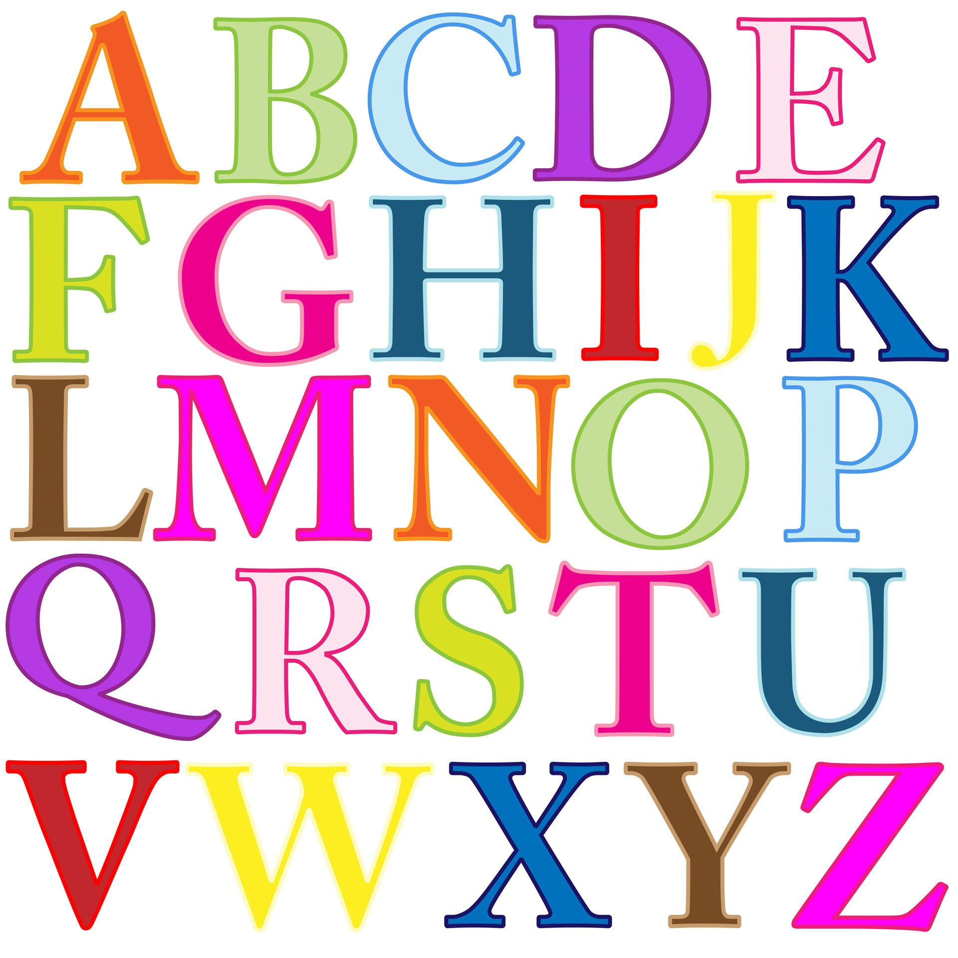 Alphabet Letters Clip-Art Free Stock Photo Public Domain Pictures for Free Printable Clip Art Letters