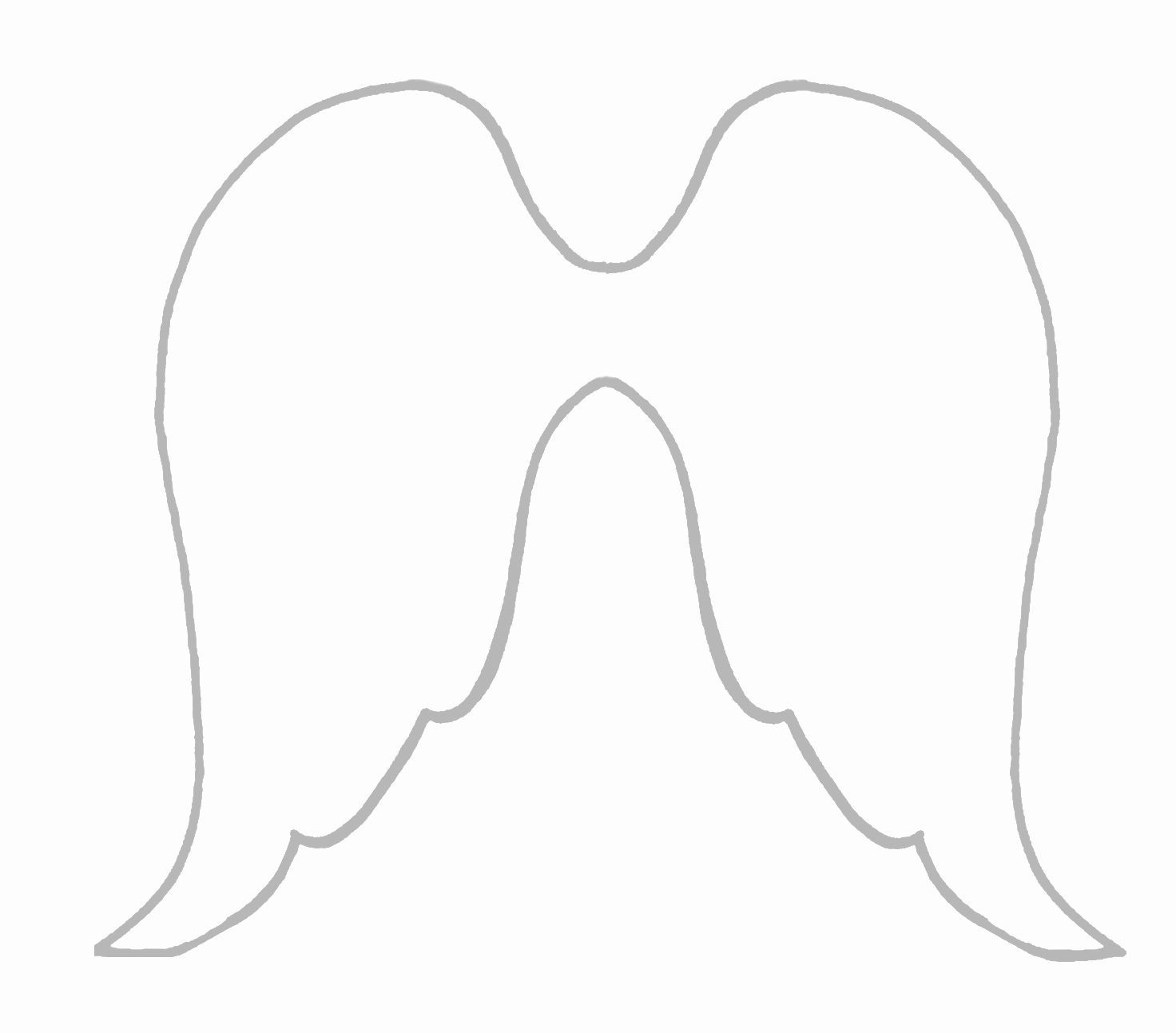 Angel Wing Templates Best Of Angel Wings Pattern … | Diy Angel throughout Angel Wings Template Printable Free