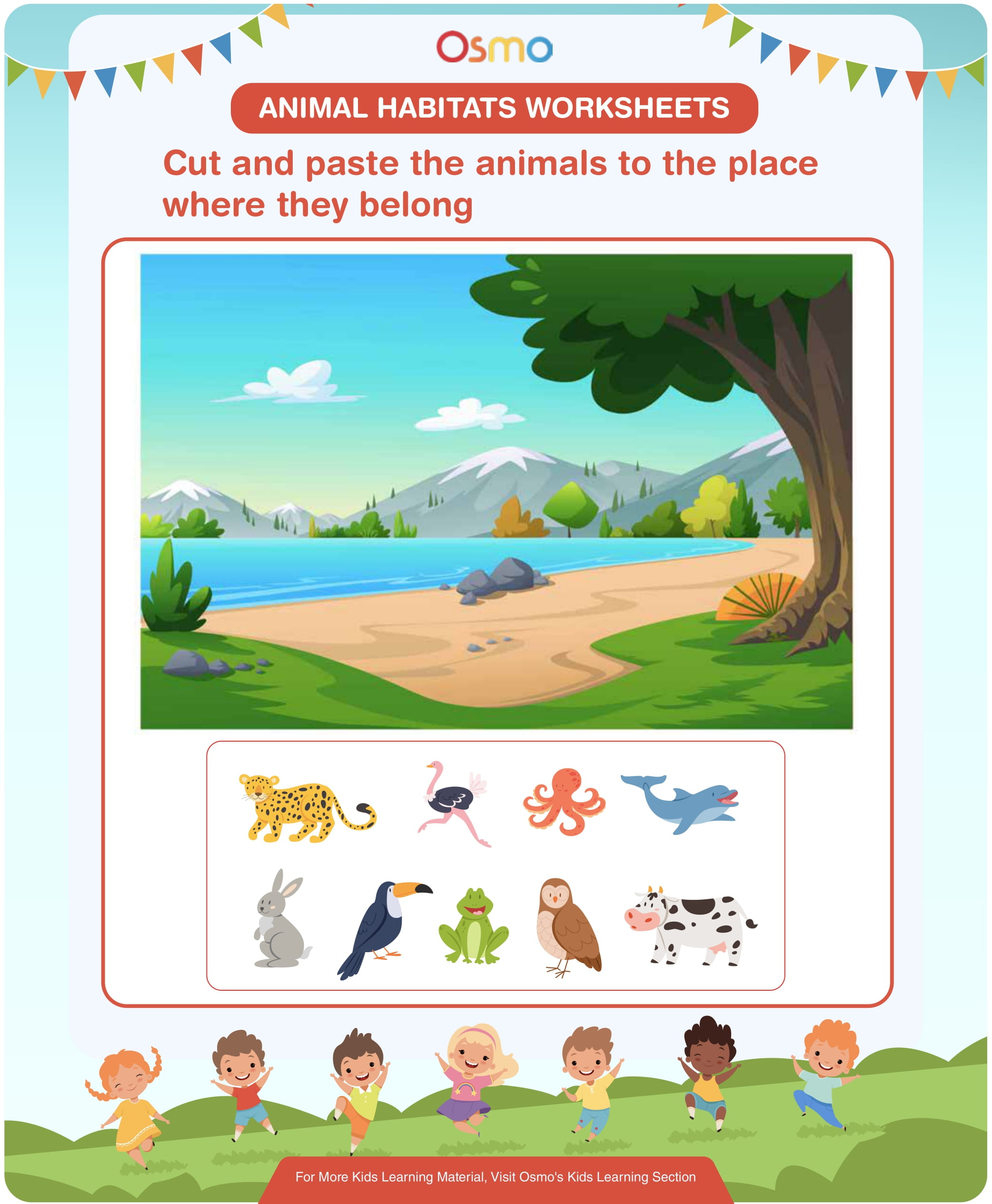 Animal Habitats Worksheets | Download Free Printables pertaining to Free Printable Worksheets Animal Habitats