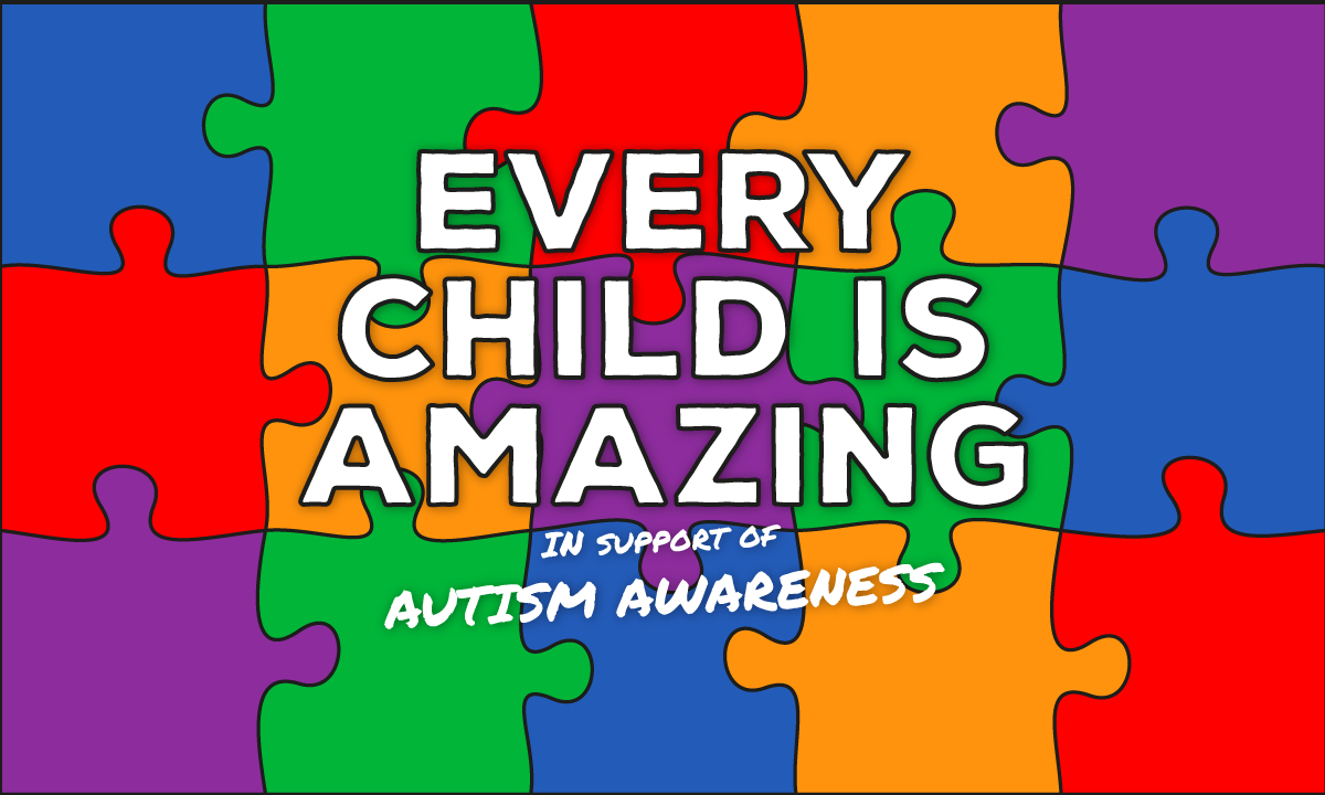 Autism Awareness: Every Child Is Amazing - Creative Printable for Free Printable Autism Awareness Posters