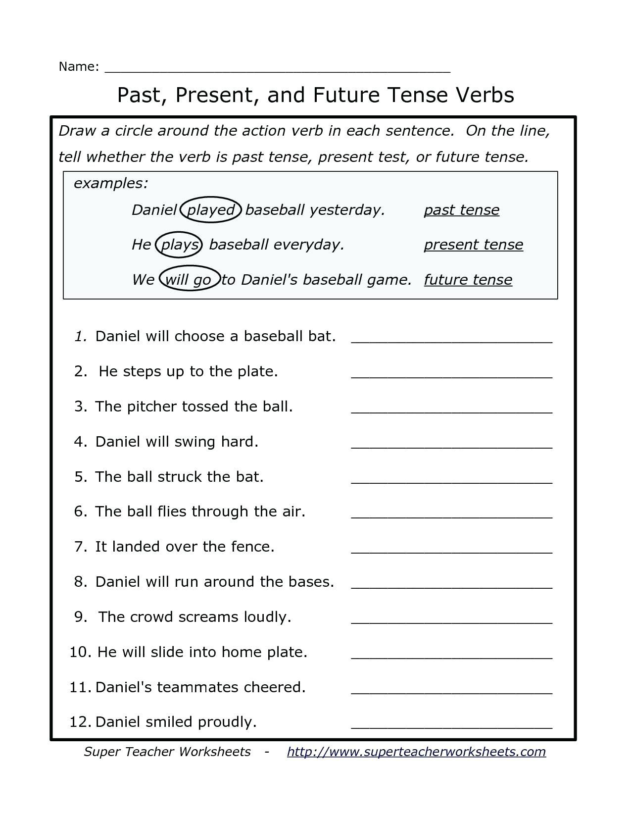 Auxiliary Verbs Worksheets For Grade 5 | Verb Worksheets, Future intended for Free Printable Past Tense Verbs Worksheets