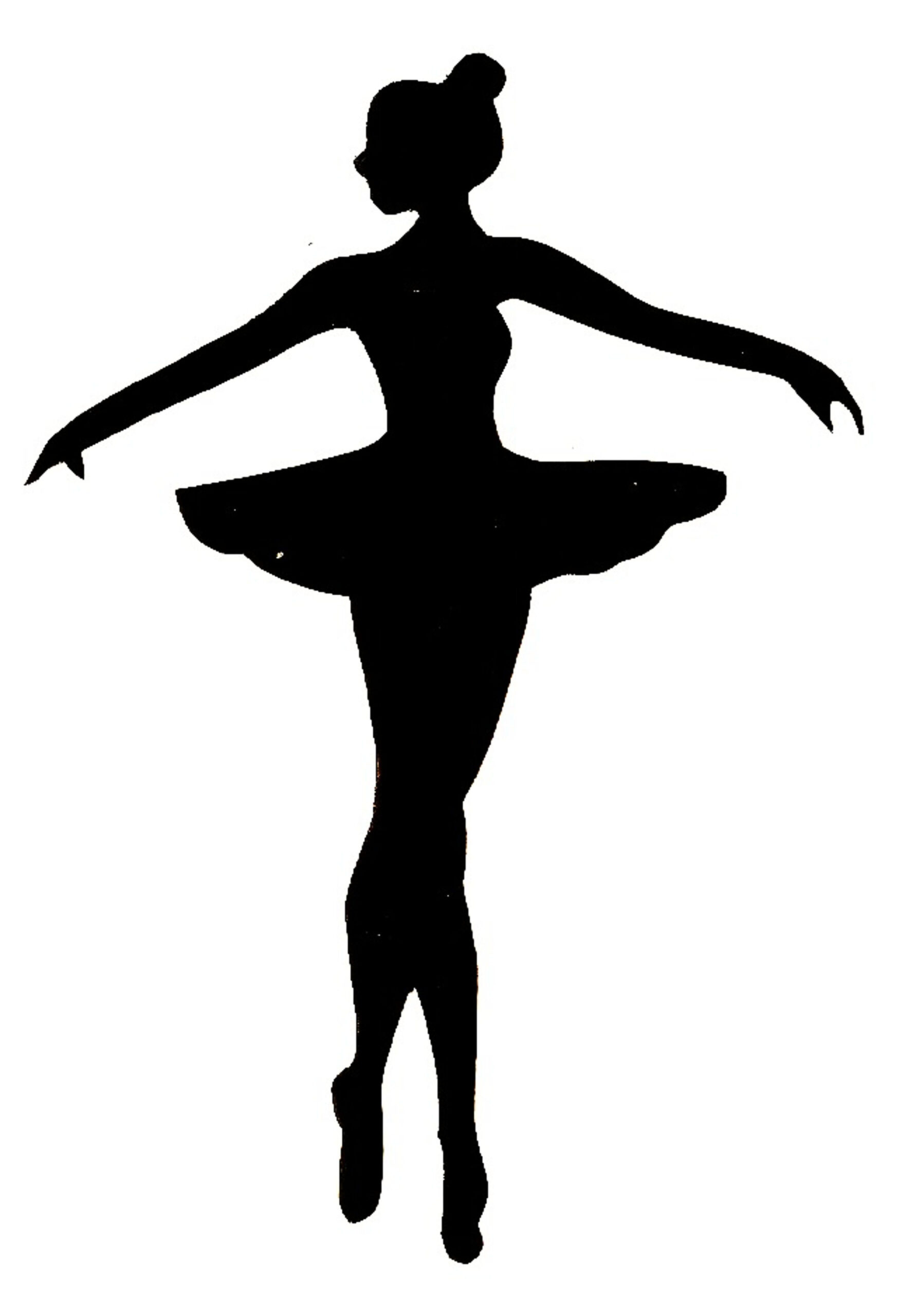 Ballerina Silhouette - Clip Art Library | Silhouette Clip Art intended for Free Printable Ballerina Silhouette