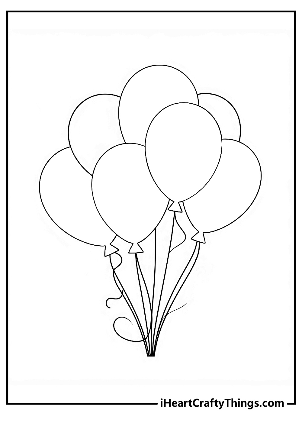 Balloons Coloring Pages (100% Free Printables) for Free Printable Pictures Of Balloons