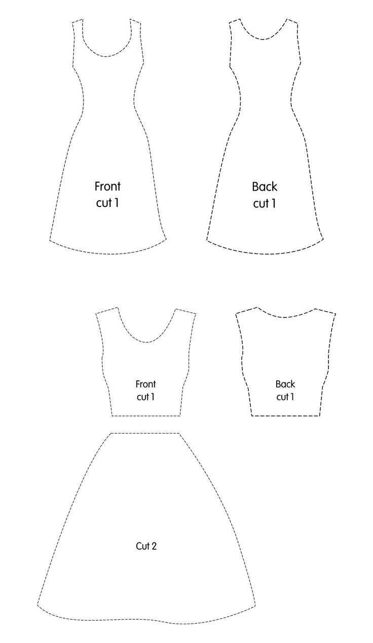 Barbie Doll Clothes Patterns | Sewing Barbie Clothes intended for Barbie Dress Patterns Free Printable