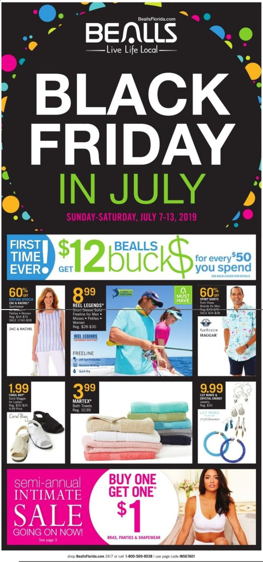 Bealls Florida Black Friday In July 2019 - Ad &amp; Deals within Free Printable Bealls Florida Coupon