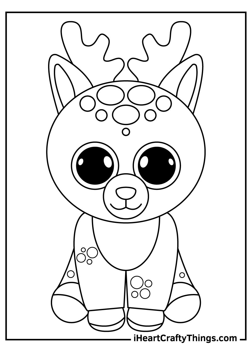 Beanie Boos Coloring Pages | Coloring Pages, Animal Coloring Pages intended for Free Printable Beanie Boo Coloring Pages