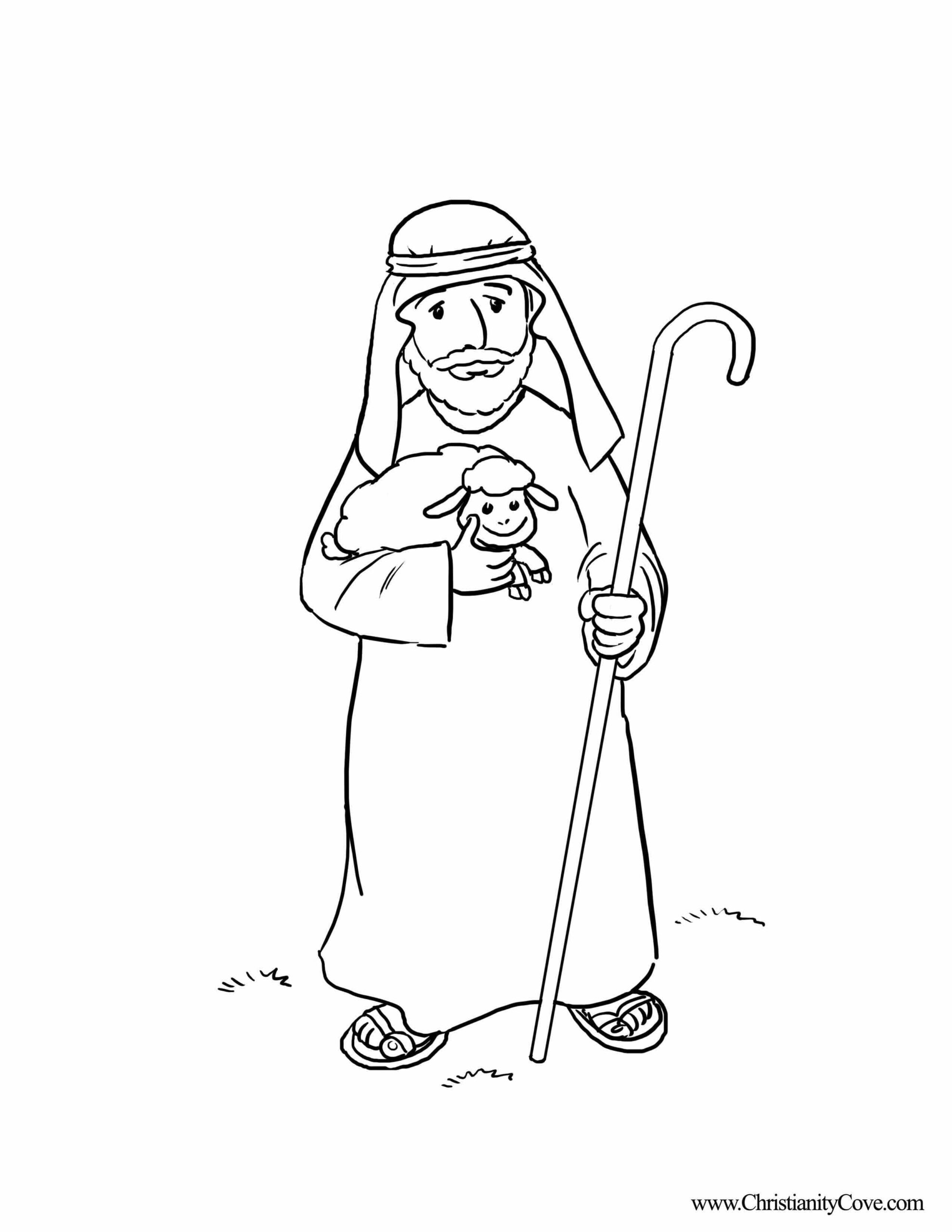 Bible Printables: Coloring Pages For Sunday School - Christianity Cove pertaining to Free Printable Bible Characters Coloring Pages