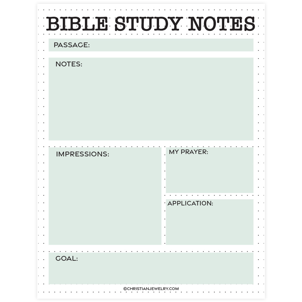 Bible Study Page - Dots | Free Christian Printables inside Free Printable Bible Studies For Men