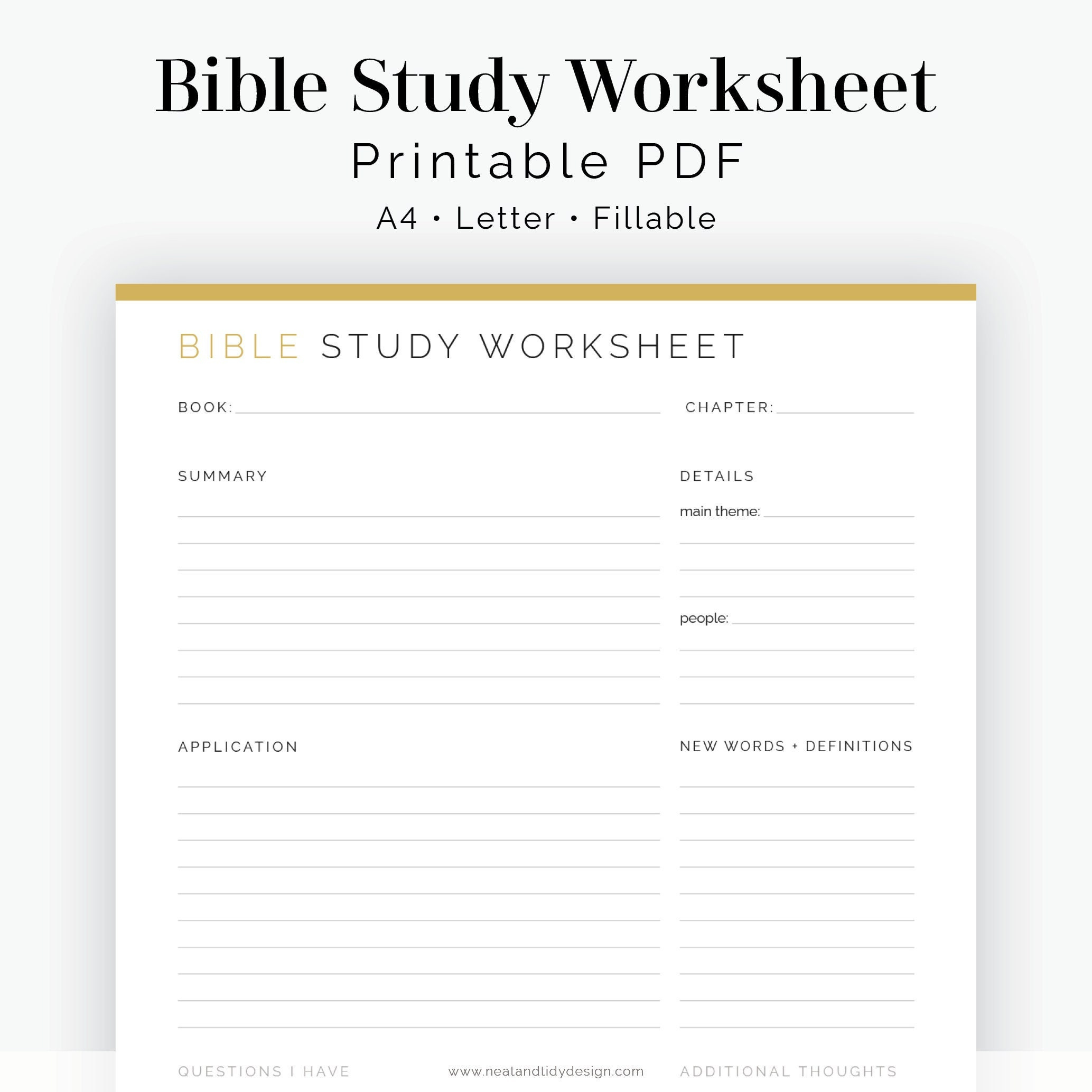 Bible Study Worksheet Fillable Printable Pdf Journaling for Free Printable Bible Study Worksheets For Adults