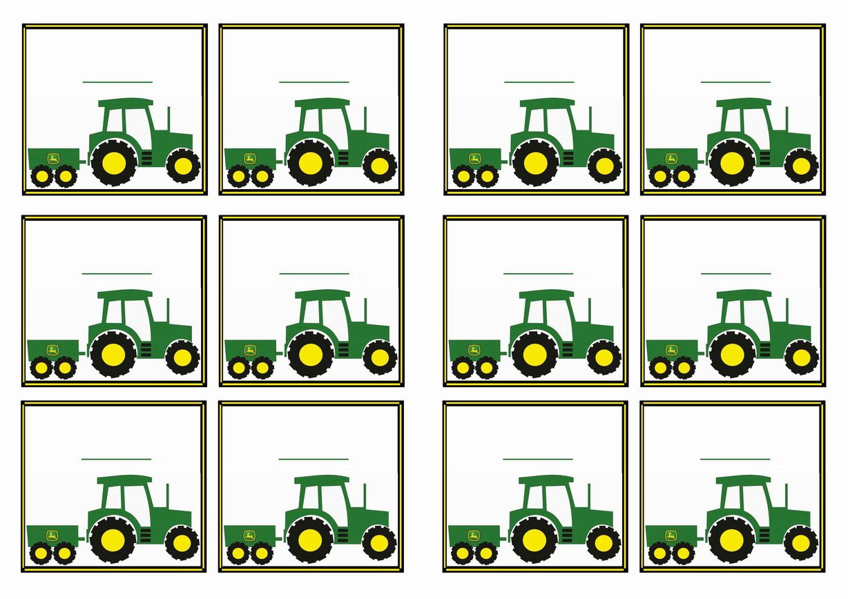 Birthdaytheme | Tractor Birthday Party, John Deere Birthday inside Free Printable John Deere Food Labels