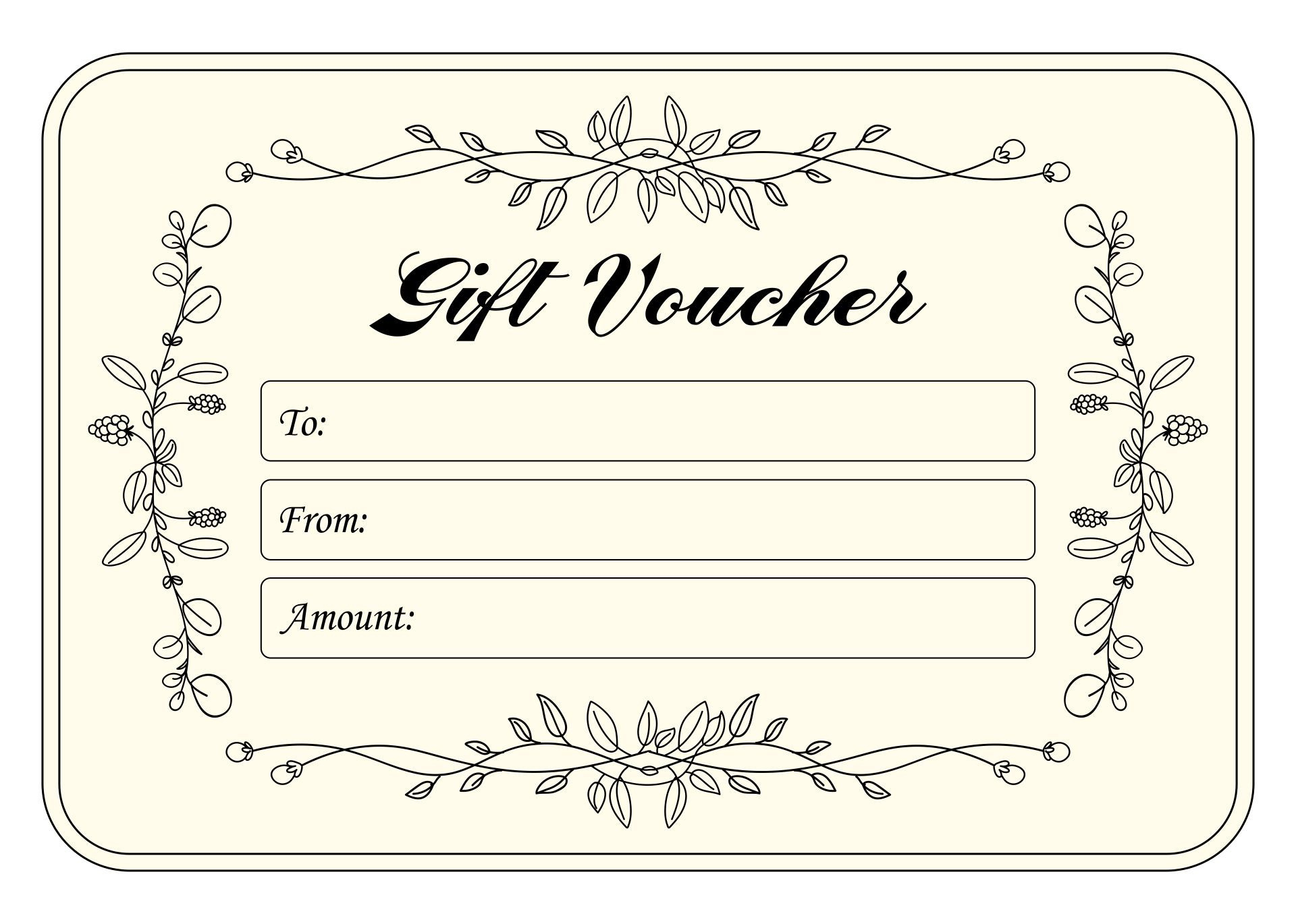 Blank Coupon Template Printable | Coupon Template, Gift Card with regard to Free Printable Gift Coupons