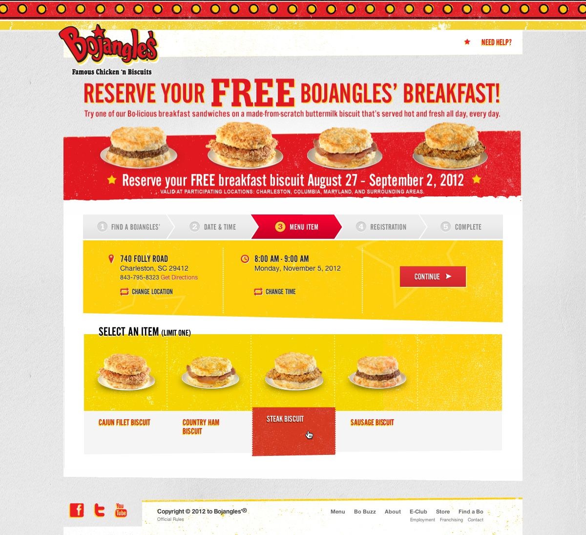 Bojangles&amp;#039; Reservation System, Reserving Some “Bo Time” | Union intended for Free Printable Coupons For Bojangles