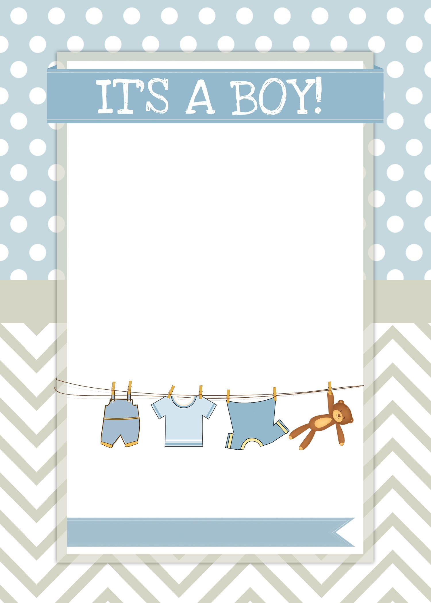 Boy Baby Shower Free Printables - How To Nest For Less™ | Free with Baby Shower Invitations Free Printable For A Boy