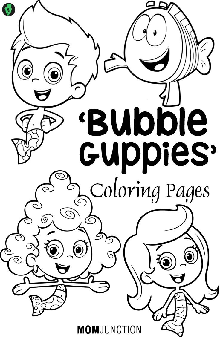 Bubble Guppies Coloring Pages - 25 Free Printable Sheets | Bubble regarding Bubble Guppies Free Printables