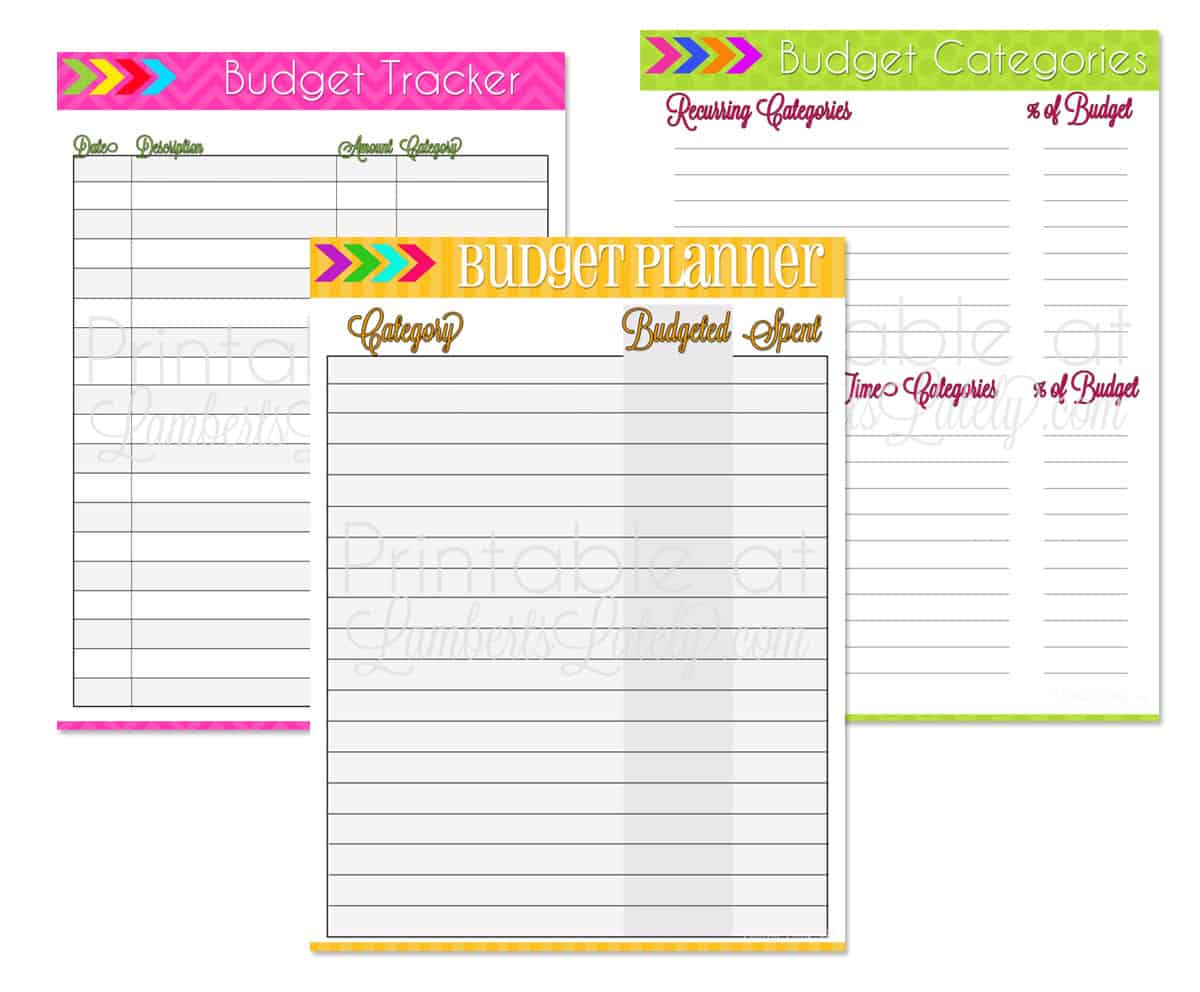 Budget Binder (15 Free Printable Pages!) | Lamberts Lately pertaining to Free Printable Budget Binder