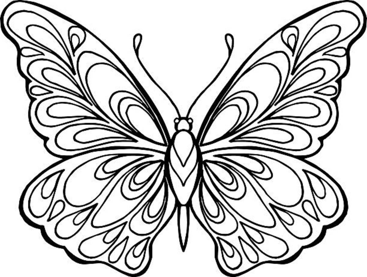 Butterfly Coloring Pages: 25 Free Printable Sheets - Parade throughout Free Printable Butterfly