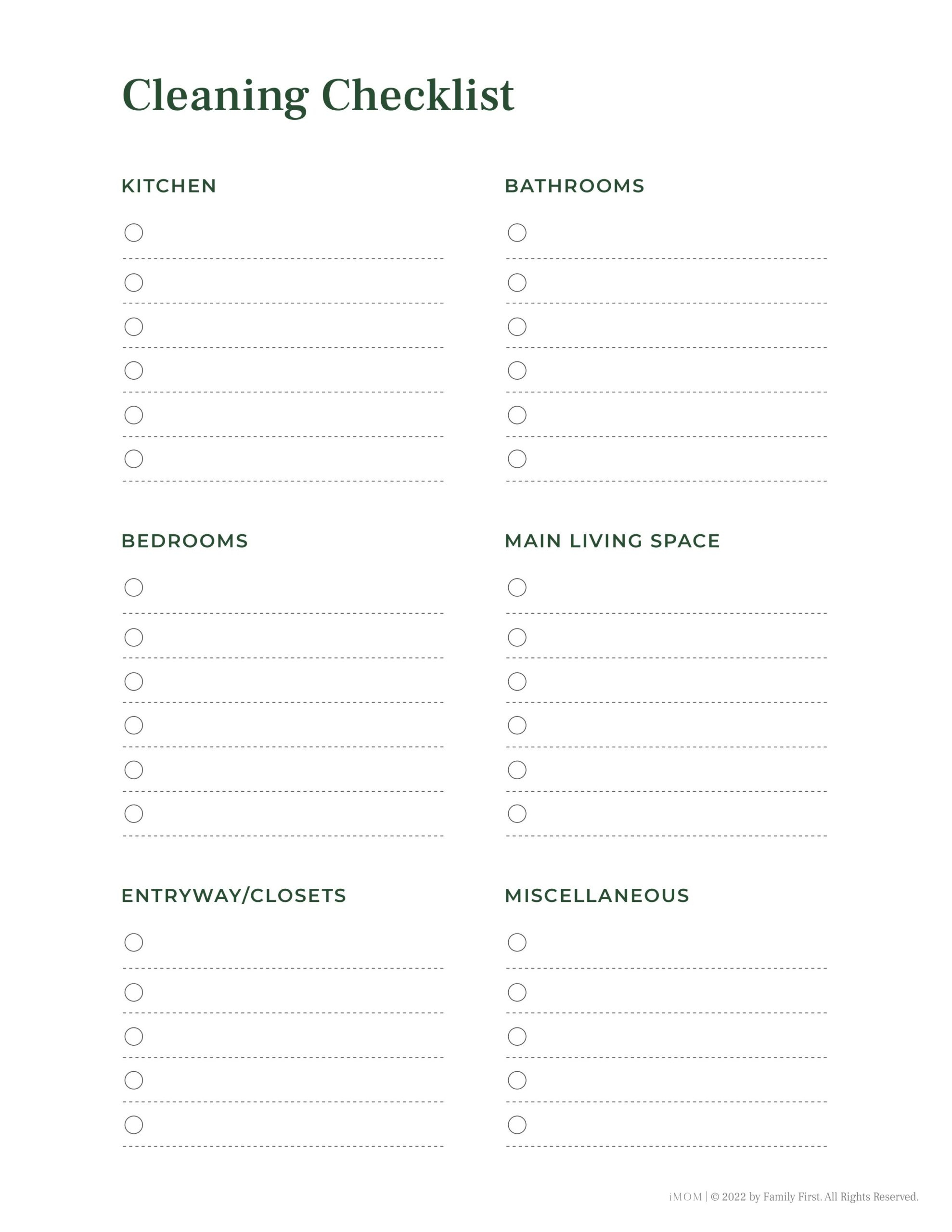 Chore Chart For Adults - Imom pertaining to Chore Chart For Adults Printable Free