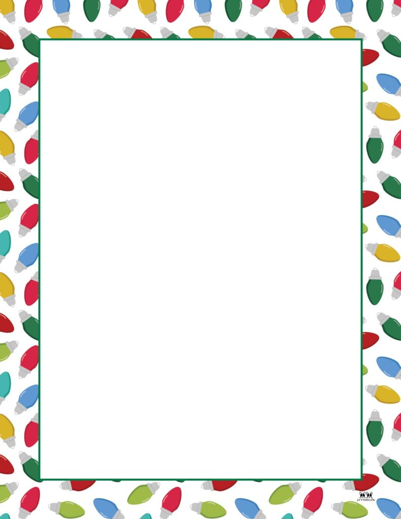 Christmas Borders - 60 Free Printable Borders | Printabulls in Free Printable Christmas Frames and Borders