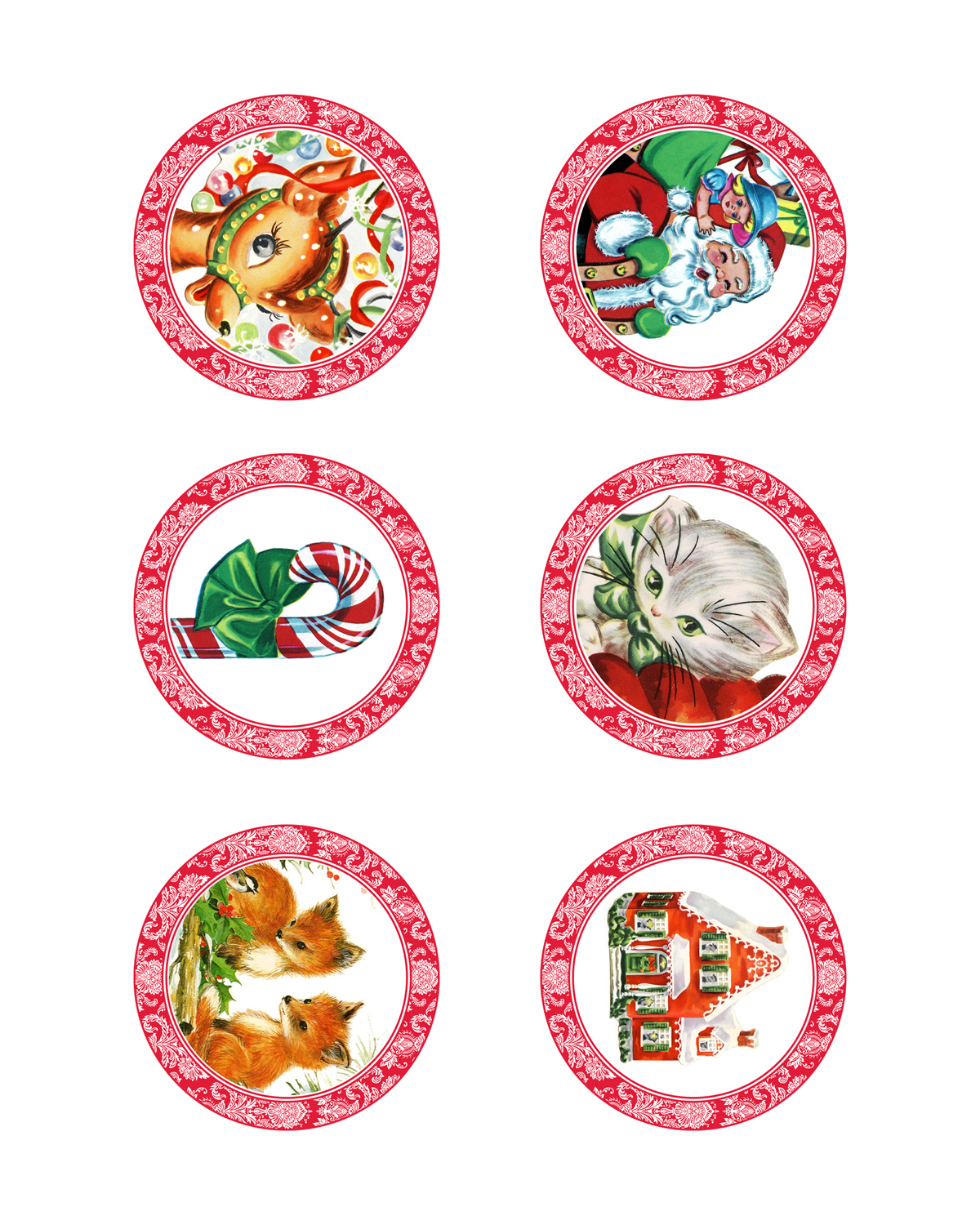 Christmas Candy Jar Labels! - The Graphics Fairy with Free Printable Jar Labels Christmas