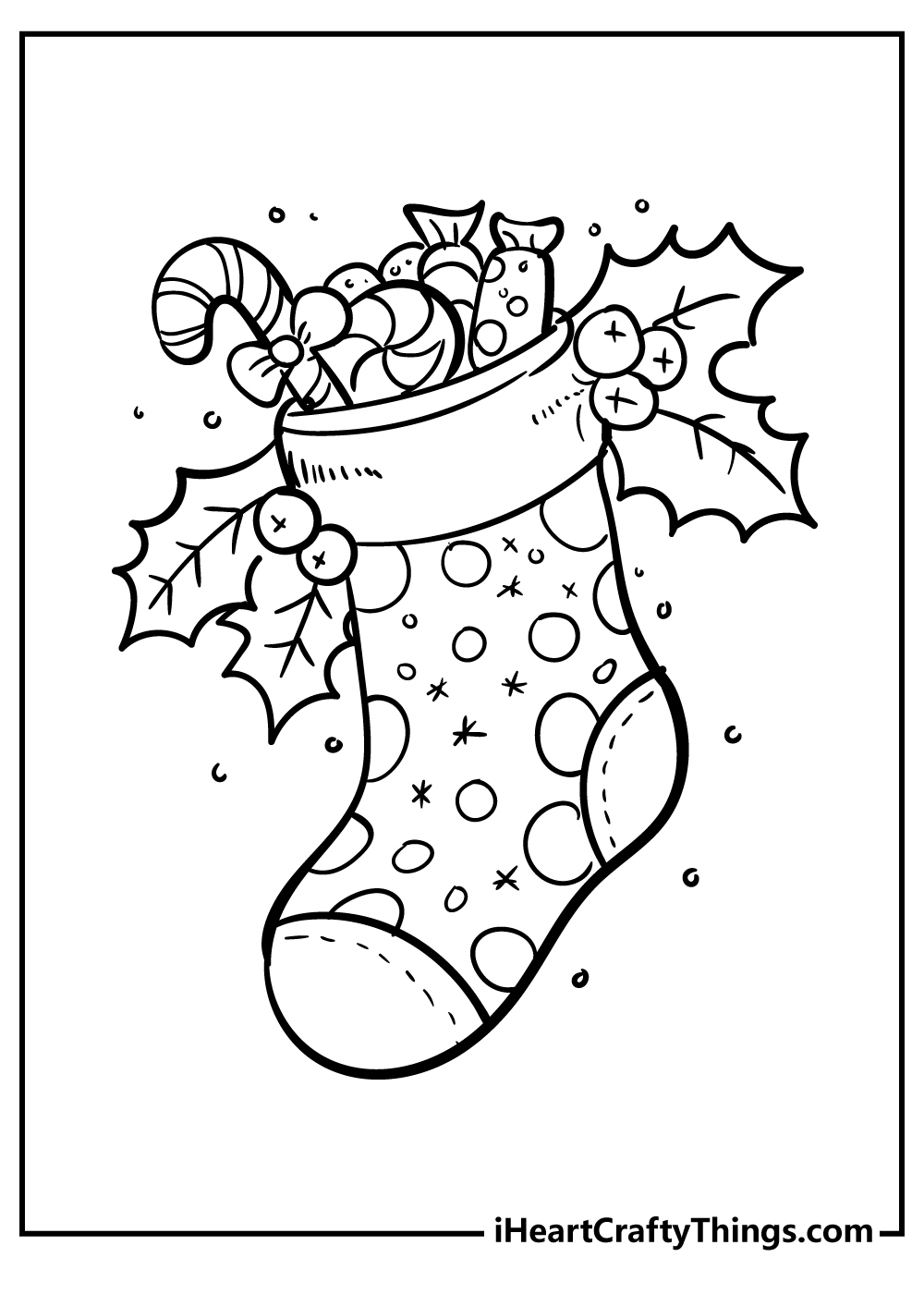 Christmas Coloring Pages (100% Free Printables) in Free Printable Christmas Coloring Pages for Kids