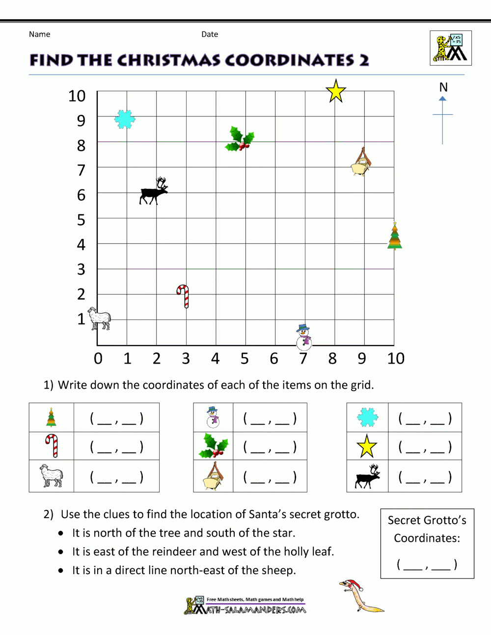 Christmas Math Activities regarding Free Printable Christmas Maths Worksheets KS1