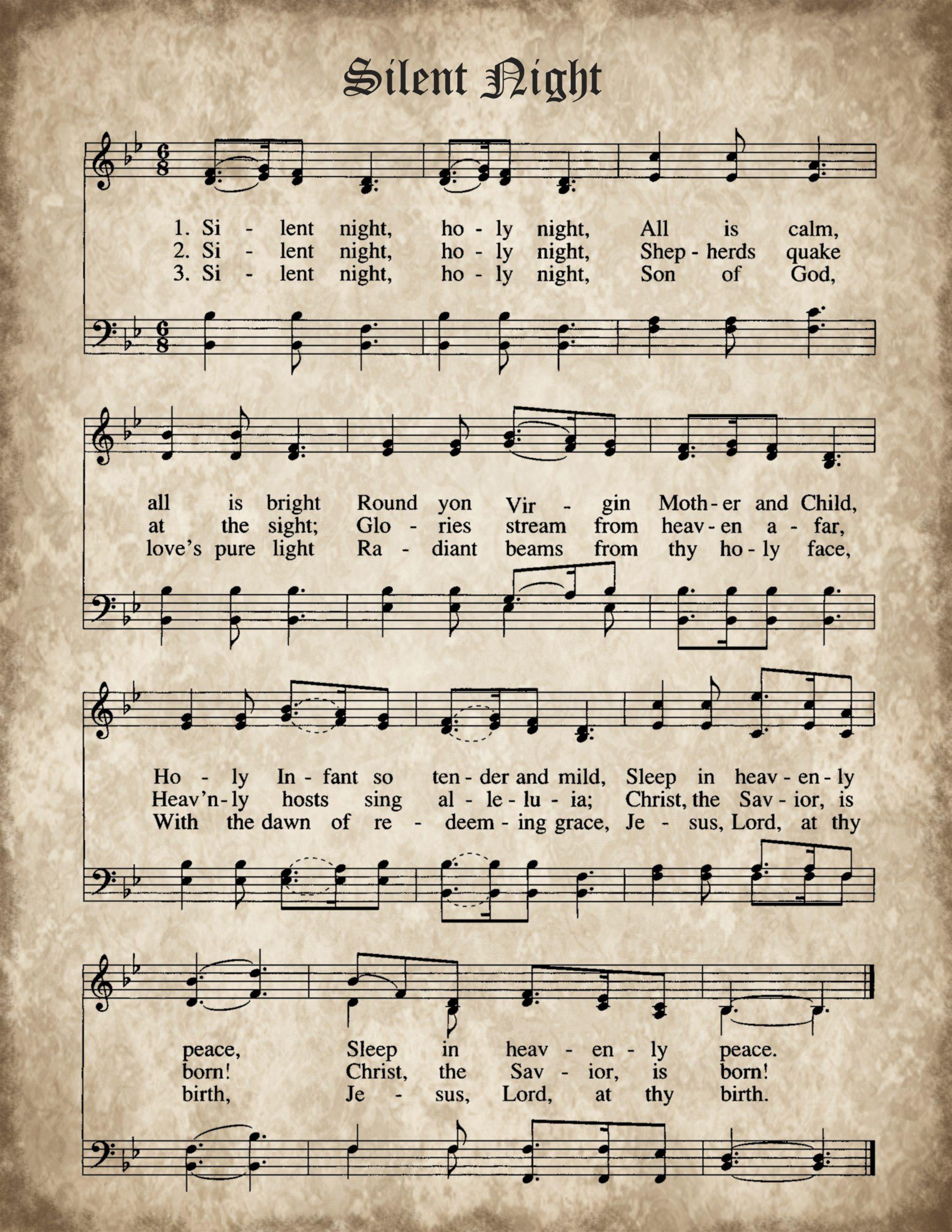 Christmas Music Pages - Loads Of Free Pages! - Knick Of Time within Christmas Carols Sheet Music Free Printable