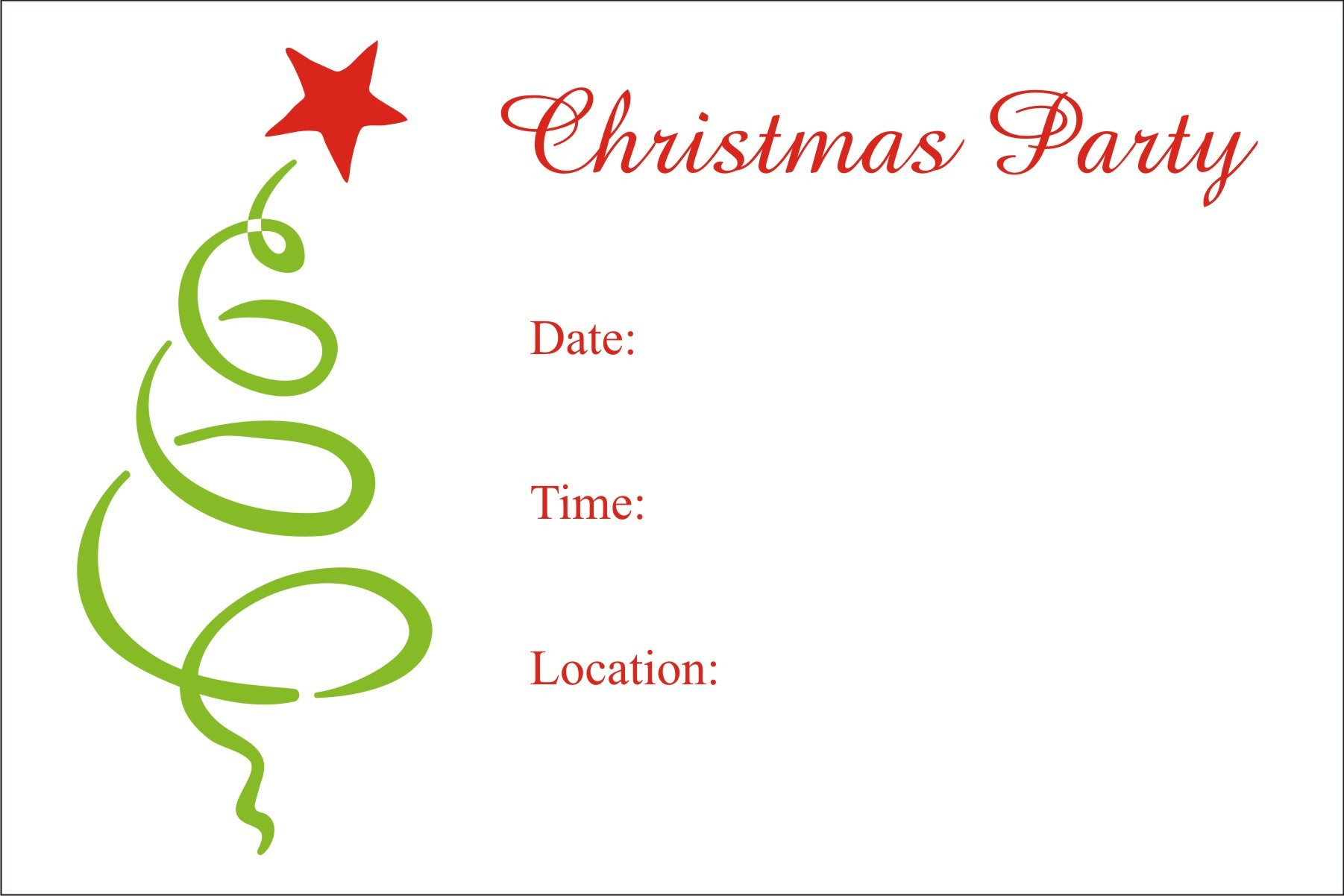 Christmas Party Free Printable Holiday Invitation Personalized intended for Free Online Printable Christmas Party Invitations