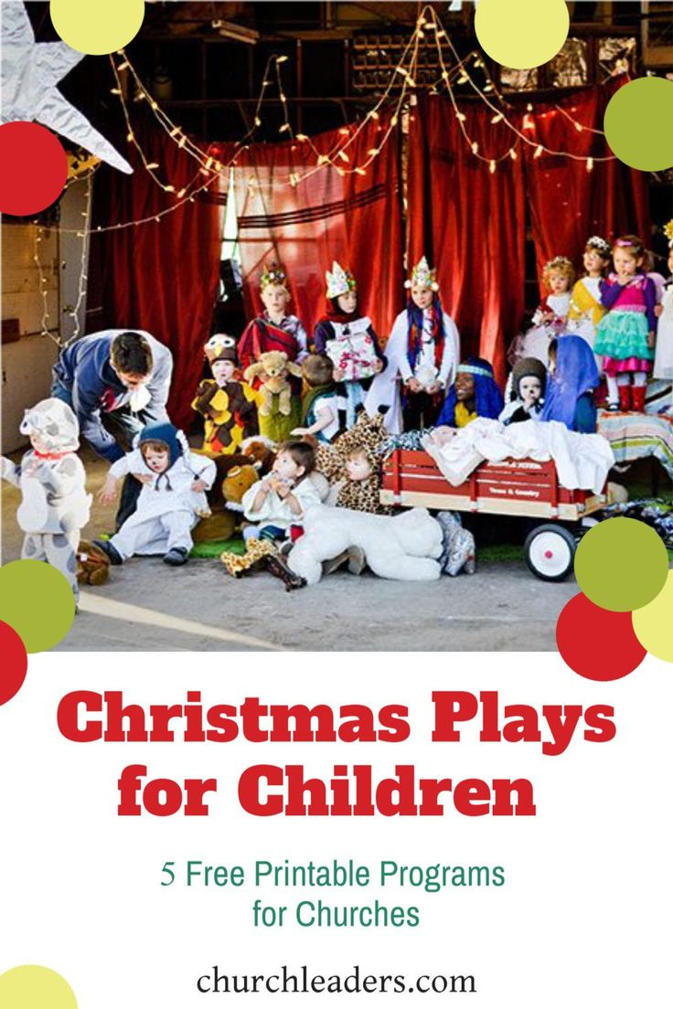 Christmas Plays For Children: 5 Free Printable Programs For inside Free Printable Christmas Plays For Sunday School