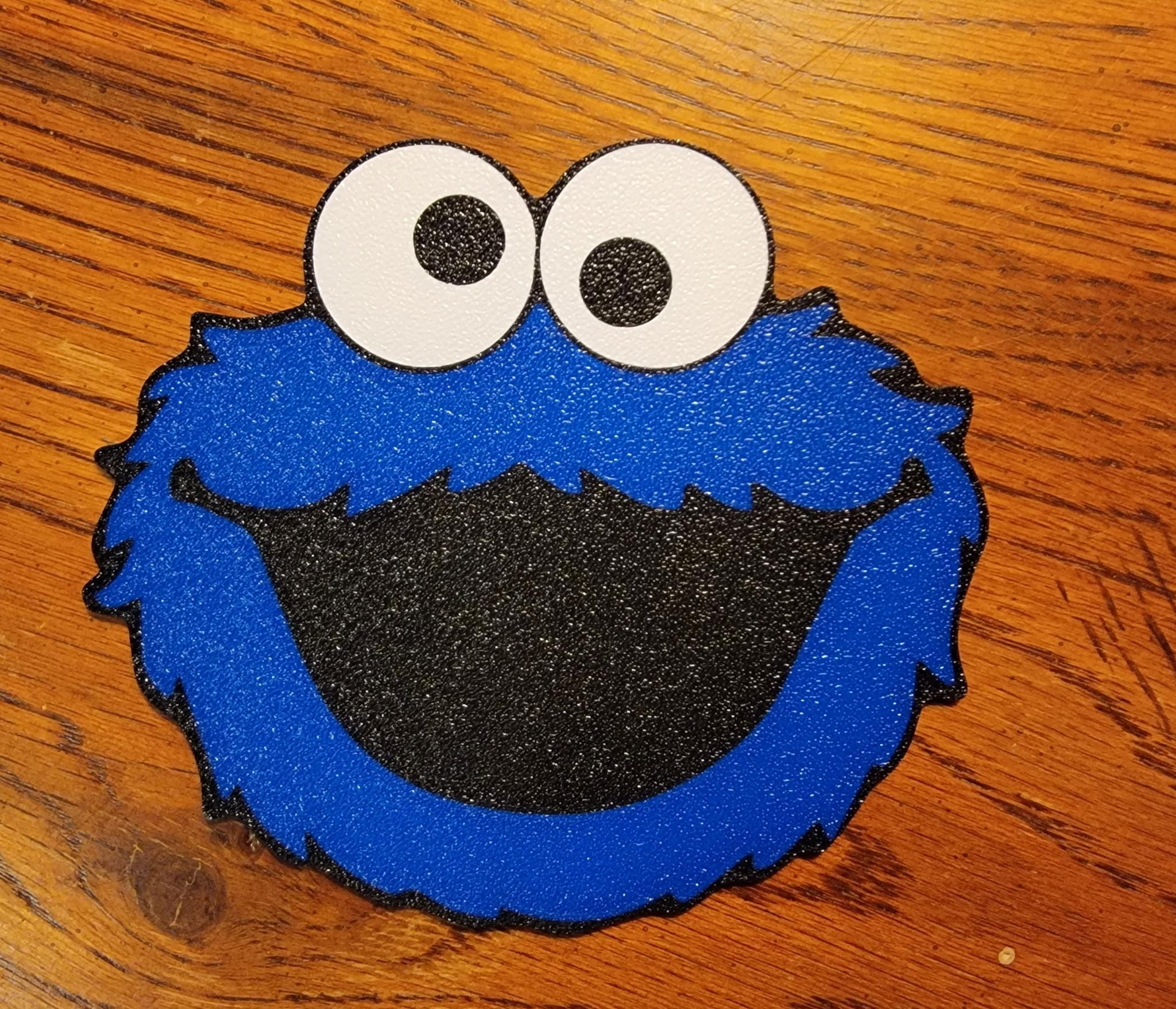 Cookie Monster Face, Multi Material, Sesame Street with regard to Free Printable Cookie Monster Face