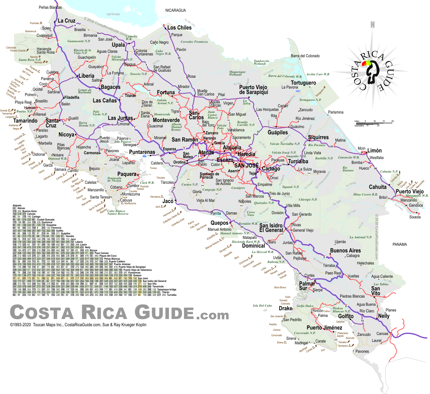 Costa Rica- Free Printable Map Download throughout Free Printable Map Of Costa Rica