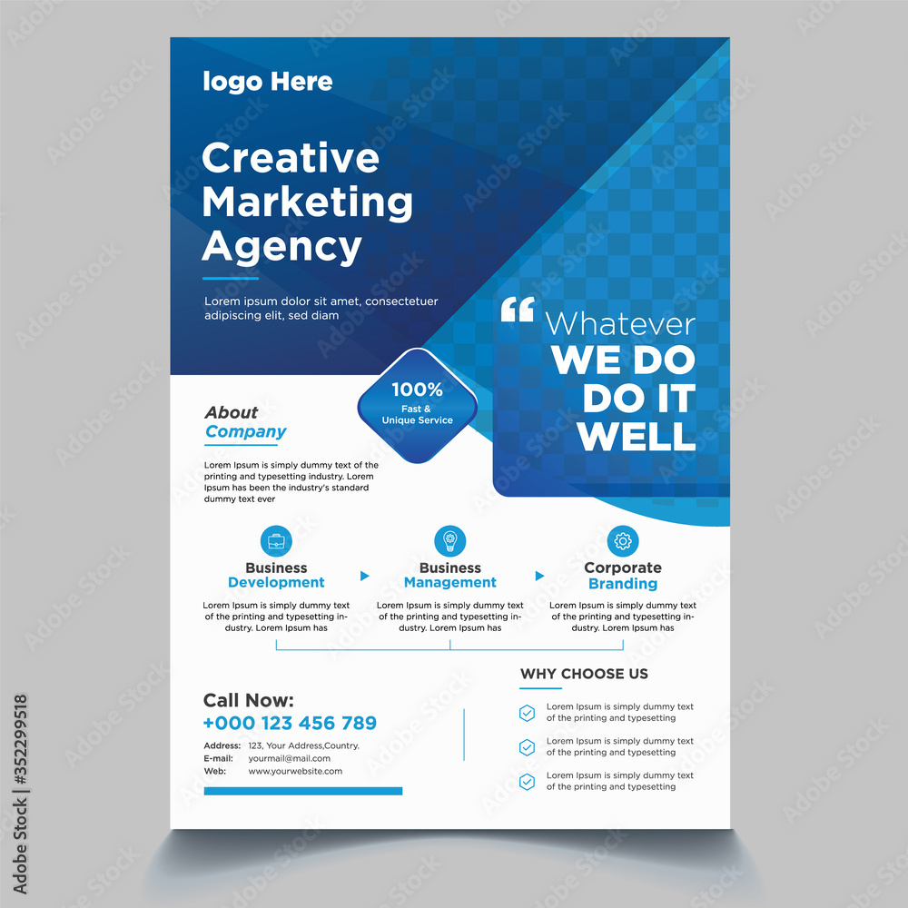 Creative Corporate Business Flyer Template,Best Corporate Business with regard to Free Printable Business Flyers