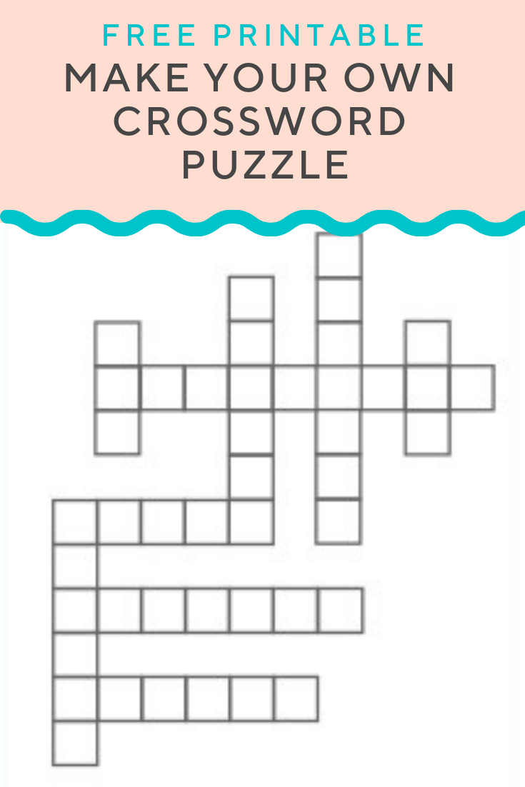 Crossword Puzzle Generator | Free And Customizable Puzzles in Crossword Maker Free Printable