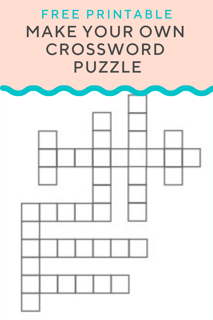 Crossword Puzzle Generator | Free And Customizable Puzzles within Free Make Your Own Crosswords Printable