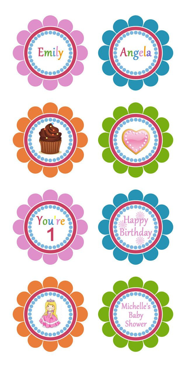 Cupcake Toppers Templatedanbradster On Deviantart | Happy intended for Cupcake Topper Templates Free Printable