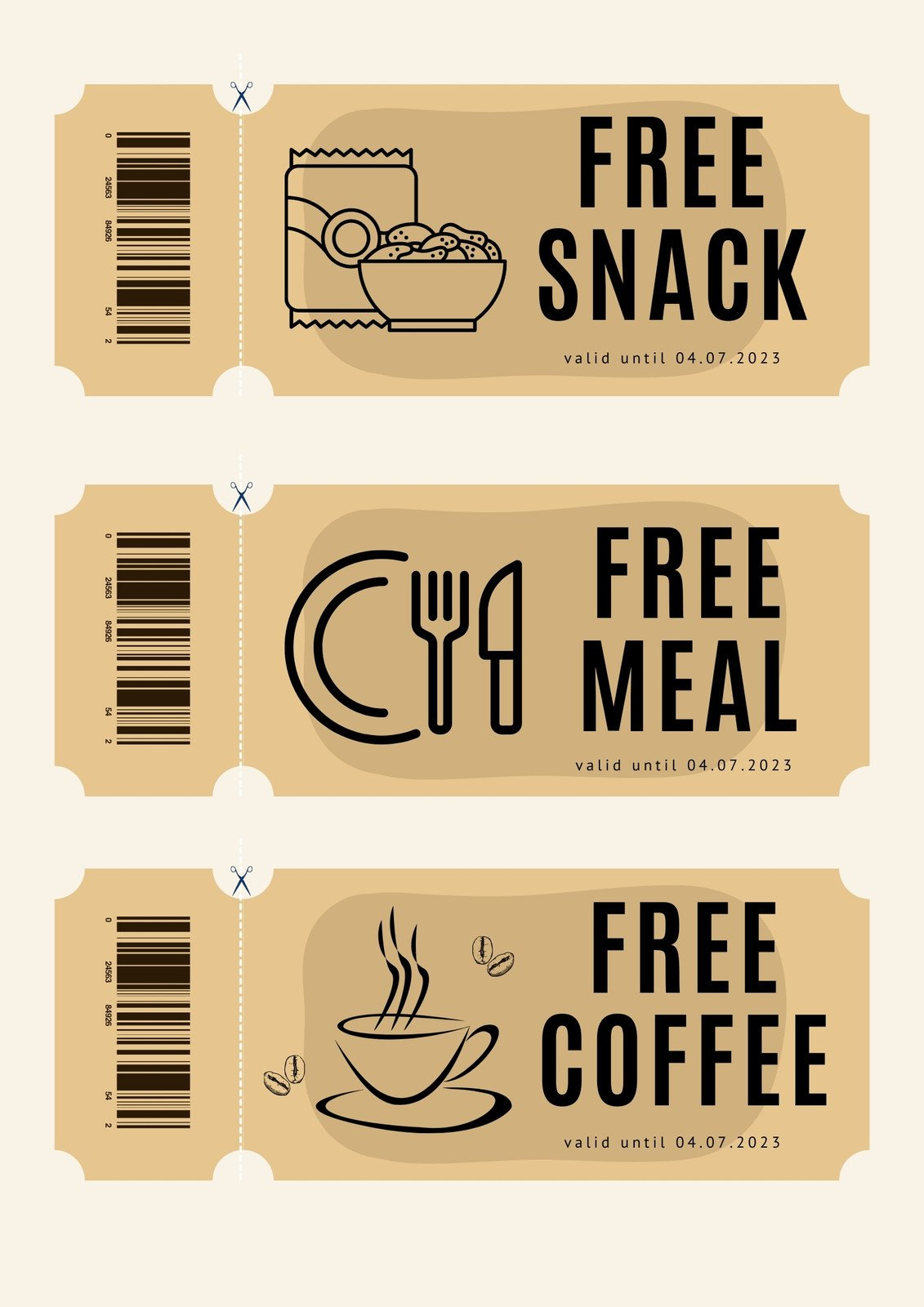 Customize 193+ Food Coupon Templates Online - Canva regarding Free Printable Coupons for Food