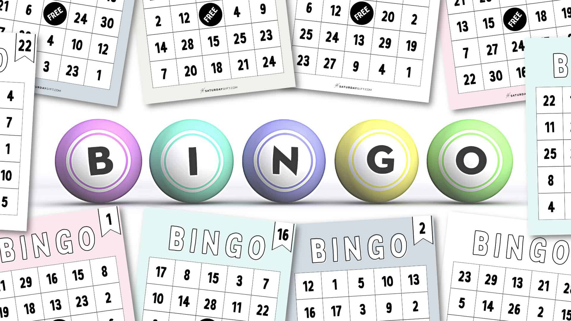 Cute &amp;amp; Free Printable Bingo Cards - 30 Cards + Calling Sheet inside Free Printable Bingo Cards Random Numbers