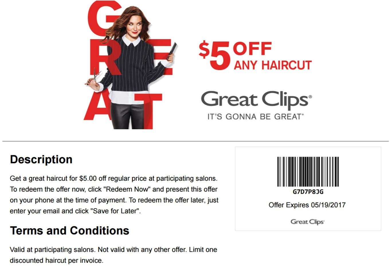 Digital Great Clips Coupon - Off-63% &amp;gt;Free Delivery with Great Clips Free Coupons Printable