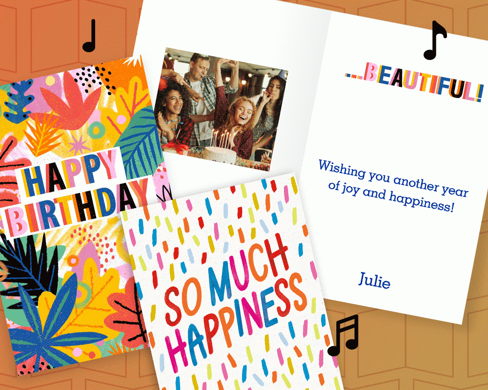 Digital &amp;amp; Printable Birthday Cards | Creatacard™ Custom Card Maker inside Blue Mountain Cards Free Printable