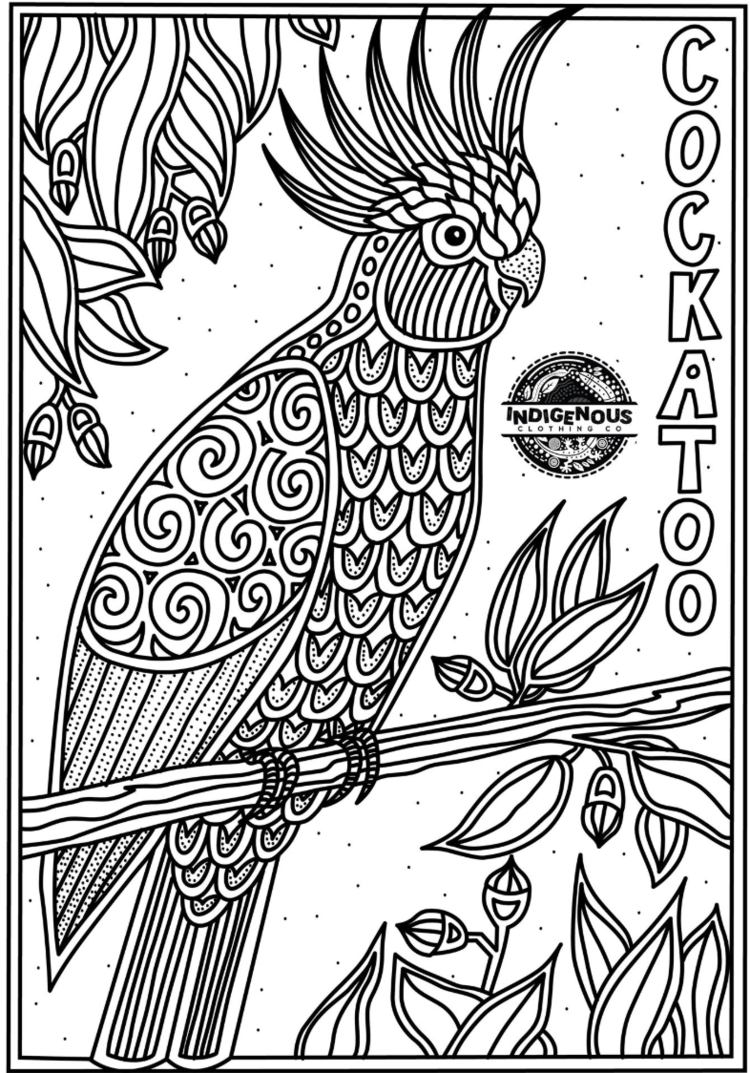 Discover Indigenous Animal Coloring Pages For Kids with regard to Free Printable Aboriginal Colouring Pages