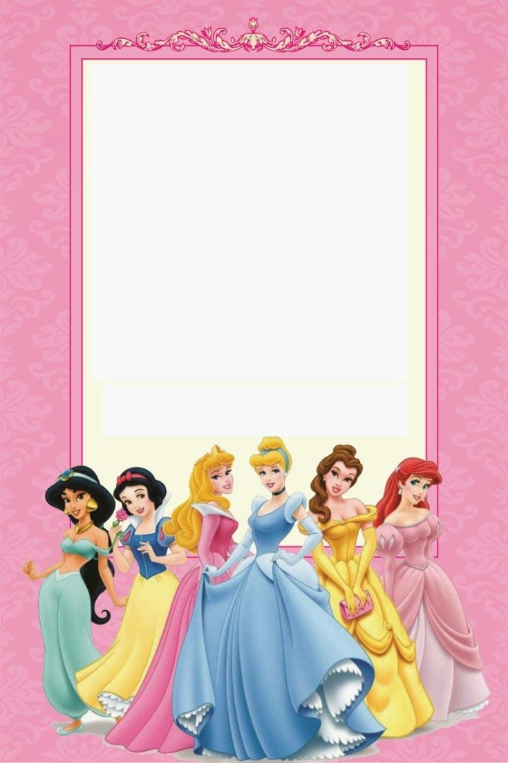 Disney Princess Party: Free Printable Mini Kit. | Disney Princess inside Free Princess Printable Invitations