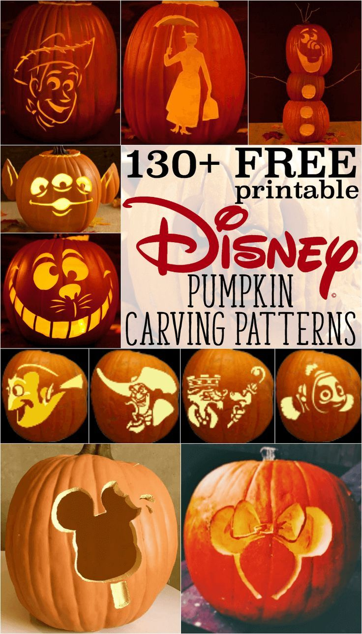 Disney Pumpkin Carving Patterns with Free Printable Toy Story Pumpkin Carving Patterns