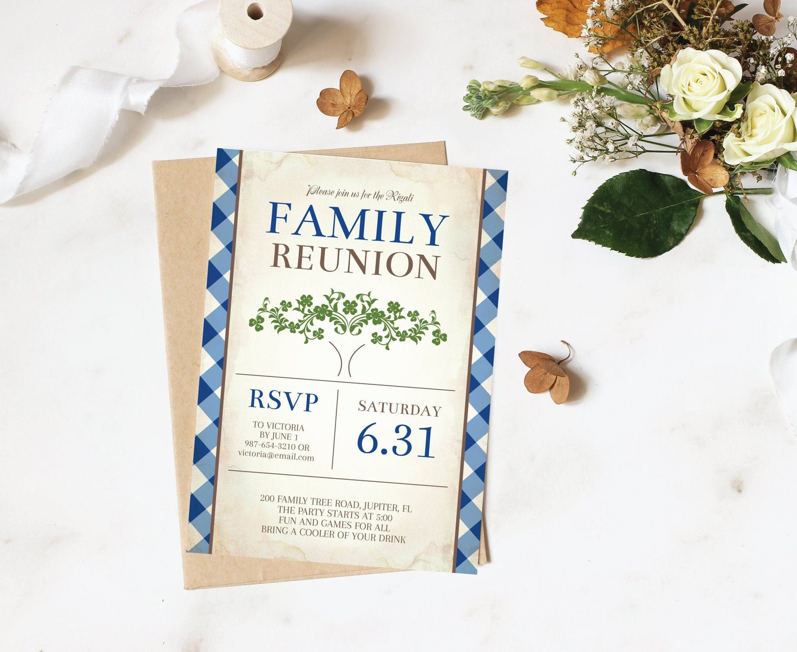 Diy: Free Printable Family Reunion Invites - Dotellabelle with Free Printable Family Reunion Invitations