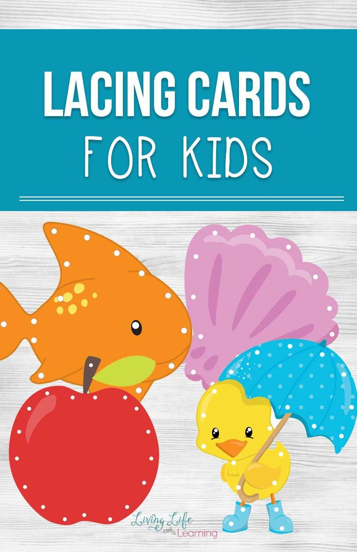 Diy Printable Lacing Cards For Kids in Free Printable Lacing Cards