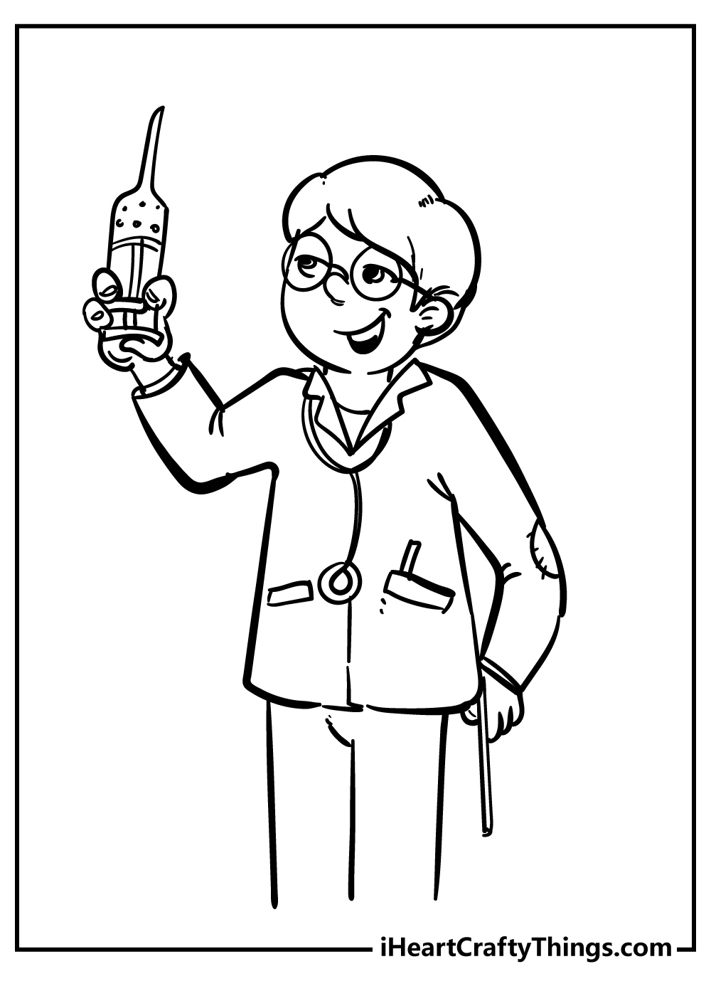 Doctor Coloring Pages (100% Free Printables) for Doctor Coloring Pages Free Printable